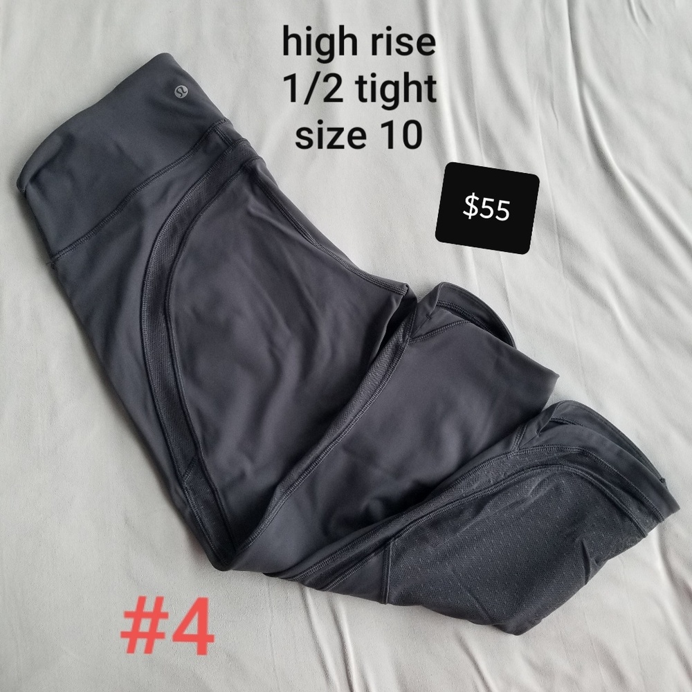 Lululemon high rise crop